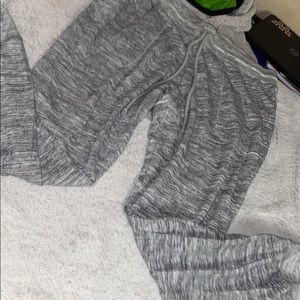 Grey sweatpants